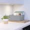 Curver® Jute Grey Plastic Storage Basket Organizer